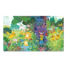 Psyduck Pikachu Gengar Board Game Pokemon Table Playmat Play Mat TCG CCG Pad