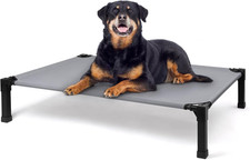 Cama elevada refrescante para perros cuna elevada para perros con colchon lavabl