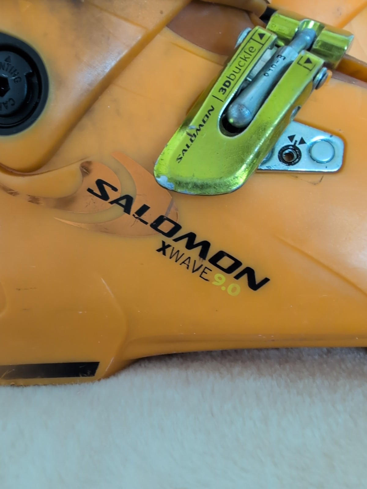 Scarponi da sci Salomon XWave 9.0 uomo UK 7.5 arancione