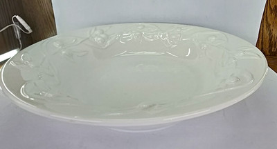 Olive Harvest White 15'' Large Pasta Serving Bowl, by Williams-Sonoma