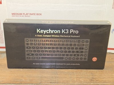 New & Sealed! Keychron K3 Pro Compact Wireless Keyboard K3P-A1 - NIB!