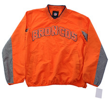 NWT / G-III Apparel NFL DENVER BRONCOS Pull-Over Side Zip Team Jacket - Size: S