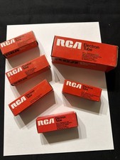 Vintage RCA Electron Tubes Lot Of 6 NOS As Pictured Very Rare