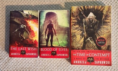 First 3 Witcher books