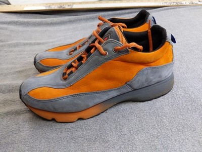 Ecco Receptor Shoes Mens Size 7 Suede Leather Low Top ACG Sole Sneakers