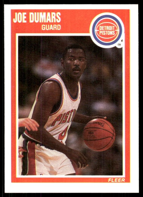 Joe Dumars 1989-90 Fleer #45 Pistons FREE SHIPPING StackedPacks