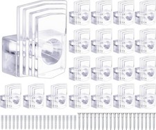 Mirror Holder Clipsclear Plastic Clips For Wall One Size Clear Mirror Holder Clipsclear Plastic Clips For Wall One Size Clear