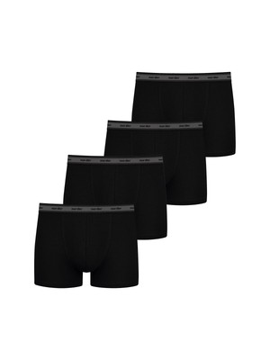 Nur Der 4er Pack Herren Boxershorts Trunks Retro Cotton Organic