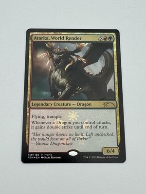Atarka, World Render #149 (Foil) NM Unique and Miscellaneous Promos Magic MTG
