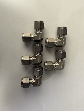 Lot of 5 Swagelok SS-600-9 Union Elbow 3/8  Tube Fitting Stainless Steel