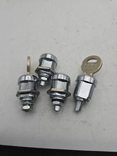 4pc ILLINOIS HIGH-SECURITY DUO CAM  LOCK CODED MR3029 MANIPULATING W/2 KEYS 9A2