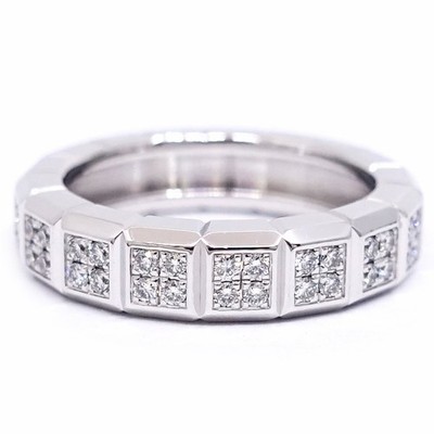 Chopard Ice Cube Pavé Ring 750WG US#3-3/4 P0069791