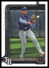 2025 Topps #236 Christopher Morel Tampa Bay Rays Baseball Card