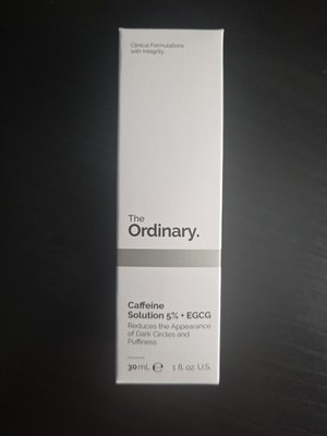 The Ordinary Caffeine Solution 5% + EGCG, Depuffing Eye Serum - 1 FL.OZ