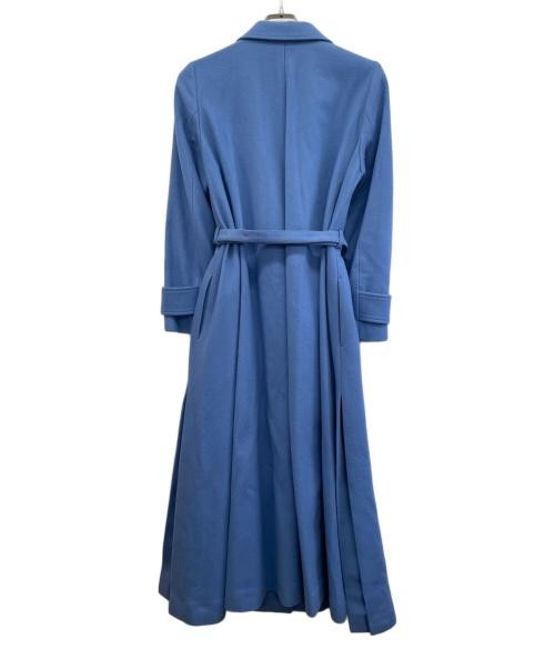 Ameri                    Belted flared long coat … - image 2