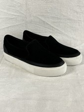 UGG Women's Zilo Slip-On Black Suede Sneakers Shoes Size 10 1170553 NEW