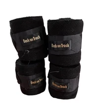 Back On Track Polo Wraps - Set of 4 black