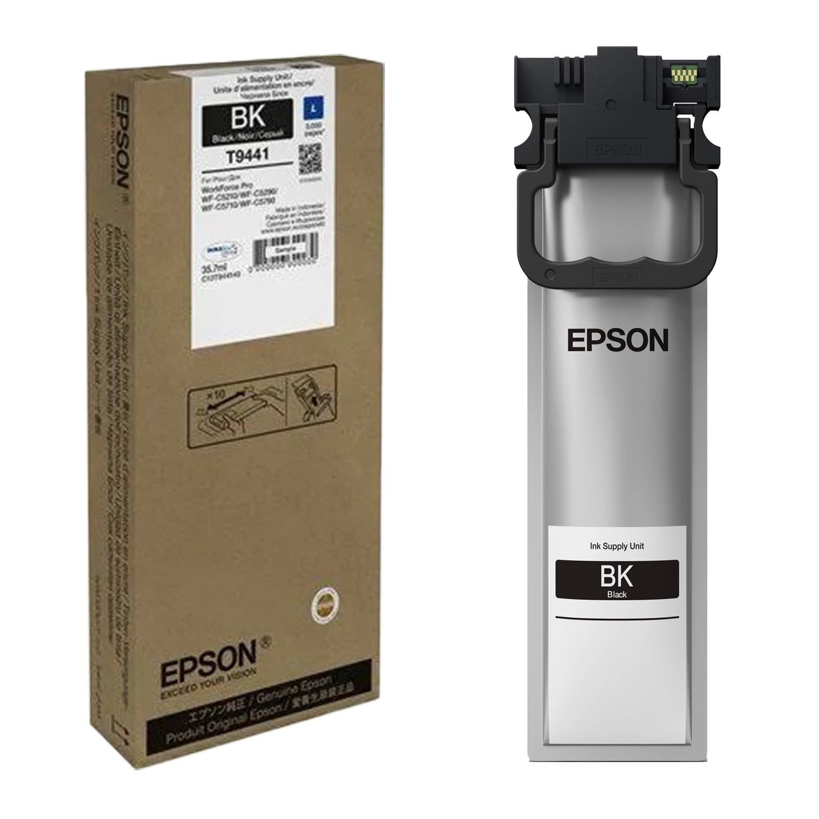 Epson Multicolor Workforce Pro Wf-C5210dw Printer Ink Cartridges (4 Pack) -C13t944140 Multipack Original - Image 6