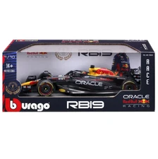 Diecast Cars, Bburago 1:18 Formula Die-cast Car, Red Bull, RB19 Max Verstappen