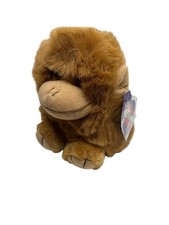 Puffkins 5" Plush Amber Ape Monkey Stuffed Plush Animal with Tags