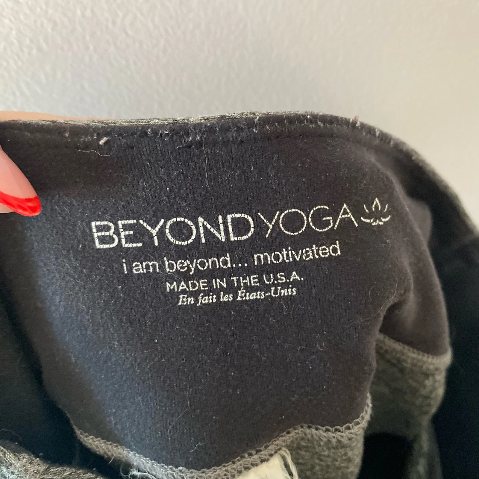 beyond-yoga heathered ankle workout gym athletic leggings