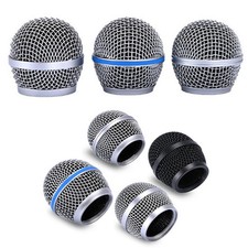 Microphone Grill Head Mesh Cover Accessories For Shure SLX24/PG/SM58 BETA58aPGX2