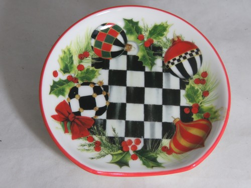 MaKenzie - Childs 4-3/8" Deck the Halls Spoon Rest