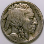 1921-S Buffalo Nickel 5c VG details k643