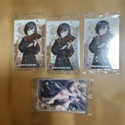Project Sekai Oblate Cards 11 12 Shinonome Ena 25 ji Nightcord at. 4 Karten Set