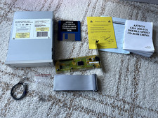 Vintage Aztech Multimedia Upgrade Kit-1994 CD-ROM Drive ISA Sound Card Cables