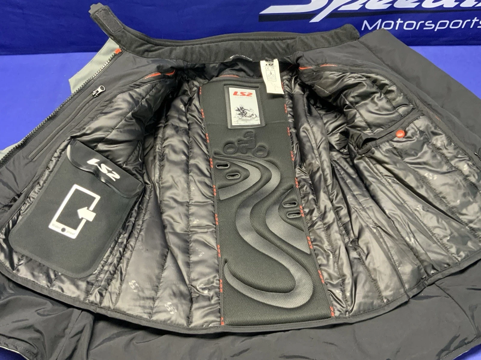 LS2 Serra Evo Women's Jacket Grey/Black Size Small LJ066-333R2