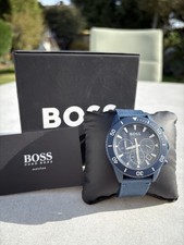 HUGO BOSS ADMIRAL OCEAN SOLAR QUARTZ CHRONOGRAPH WATCH MEN WRISTWATCH 1513919