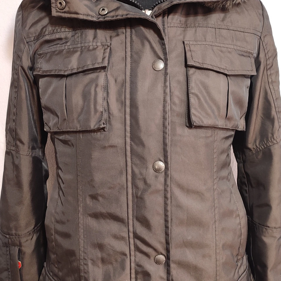 Wellensteyn Schneezauber Womens Parka Jacket Insulated Windproof Hooded Size S - Image 3 of 4