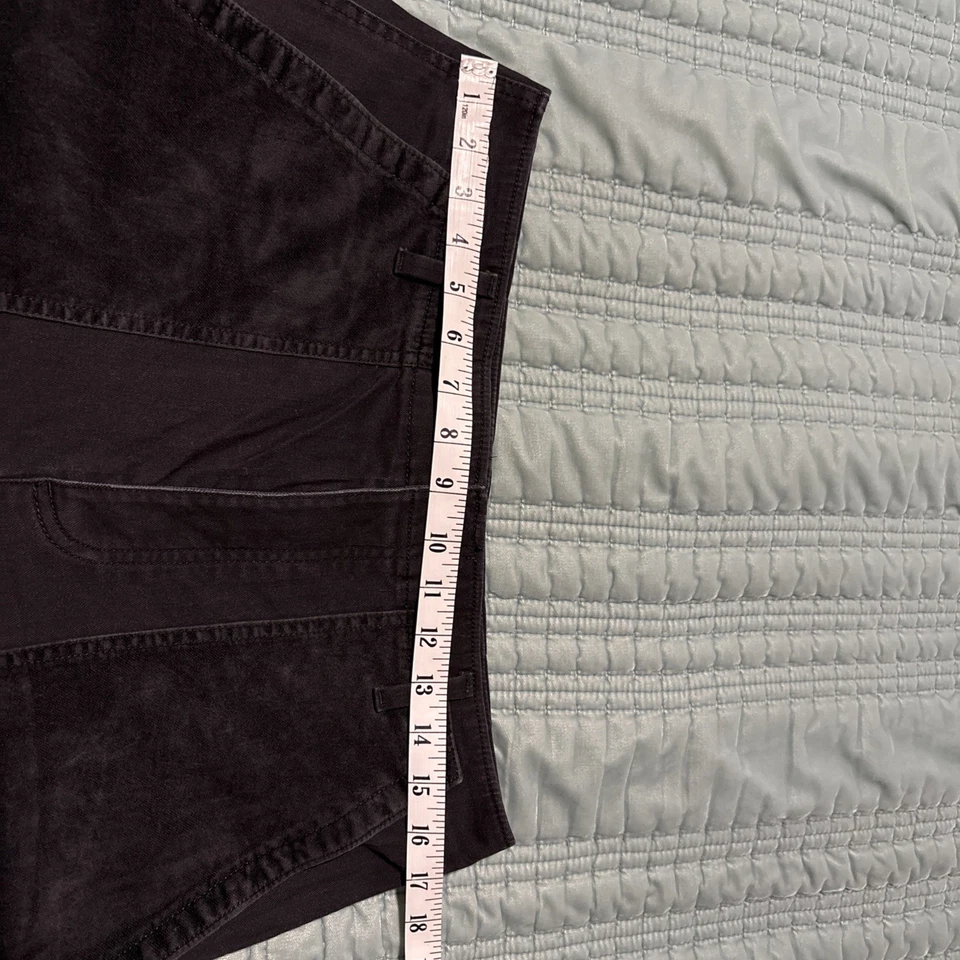 Chinos para mujer Gap 12 Boyfriend negros elásticos ligeros pierna ancha Foto 4 de 4