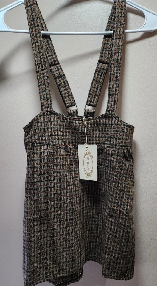 Jersey con tirantes Joyfilm Yessica en tweed múltiple talla 10 Foto 3 de 4