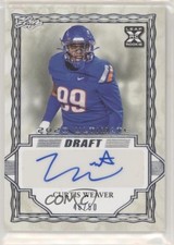 2020 Leaf Ultimate Draft 46/50 Curtis Weaver #BA-CW1 Auto fm0