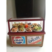 Curry Rice Thai Fast Meal Miniature Gifts Dollhouse Model Decor Model Souvenir