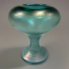 Art Glass Vase Iridescent Steuben?