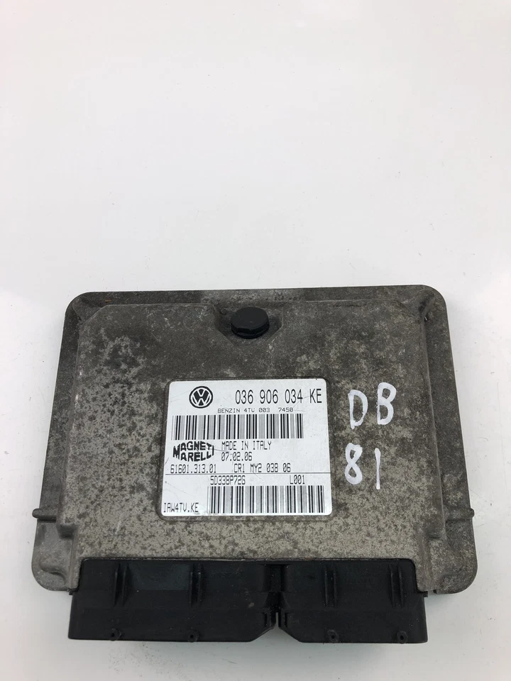 SKODA FABIA I 6Y2 Motorsteuergerät ECU 036906034KE 27183483 - Immagine 2 di 4
