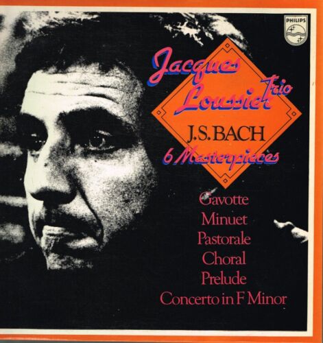 Jacques Loussier Trio 6 Masterpieces LP vinyl UK Philips 1973 6308177 - Foto 1 di 4
