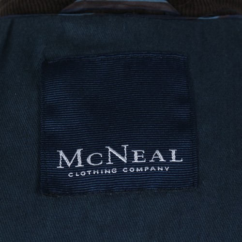 Herren Cord Sport Mantel 40R US Größe MCNEAL Dunkelbraun Baumwolle Blazer Jacke - Bild 12 von 14