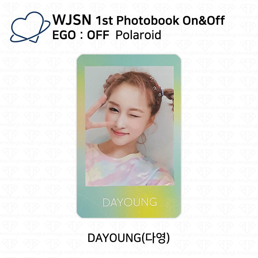 宇宙少女 WJSN 1st photo book WJSN Cosmic Girls 1st Photobook ON&OFF Ego : OFF Polaroid