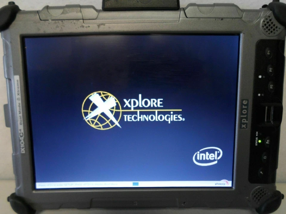 Xplore iX104 C4 Tablet ,1.2GHz 1GB 160GB GPSWindows 7 Pro WiFi - Image 2 of 4