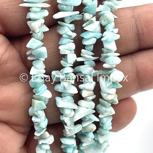 Natural Gemstones Drilled Nuggets Chips Tumbles Loose Gemstone Beads 34 inches - Picture 80 of 140