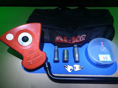 AL-KO Number 33 Caravan Security Wheel Lock.Complete With 2 Keys Free Postage
