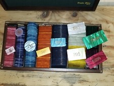 365 JETONS ANCIENS bakélite JEU CASINO CARTE POKER EFFET MARBRE NACRE