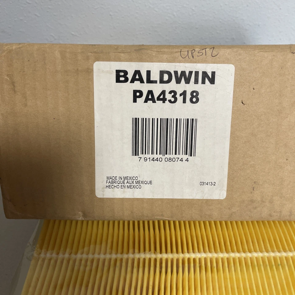 Filtro de aire Baldwin PA4318 para camioneta Dodge Ram 6,7 L Cummins turbo diésel Foto 2 de 4