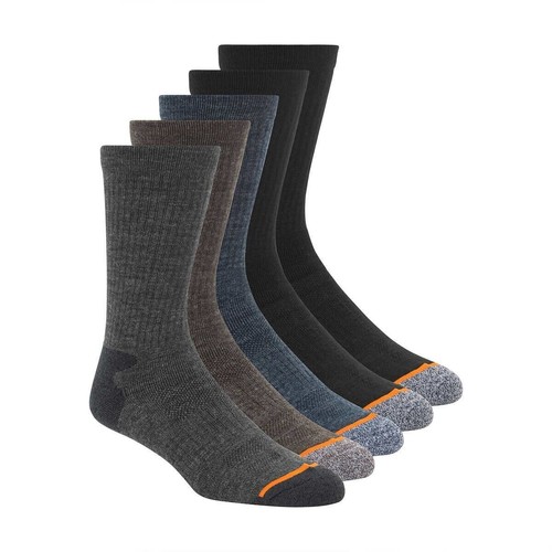 NWT Weatherproof Vintage Men's Outdoor Wool Blend Crew Sock 5PK - Picture 5 of 5