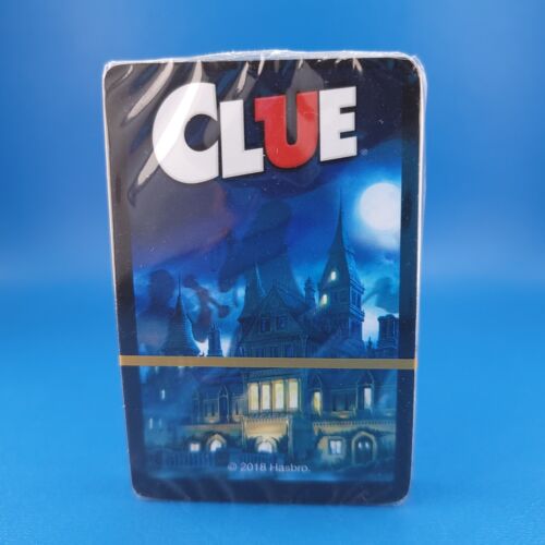 Clue 2018 Cards Suspects Weapons Rooms Replacement Game Piece Factory Sealed - Picture 1 of 5
