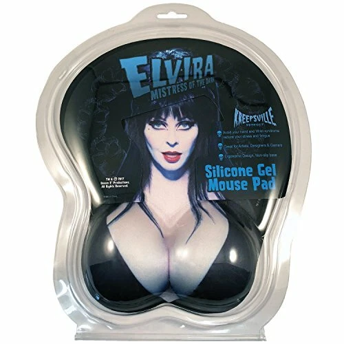 Elvira Mistress of The Dark Official Mouse Pad with Silicon Gel Wrist Rest - Image 3 of 4